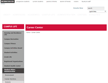 Tablet Screenshot of careers.wssu.edu